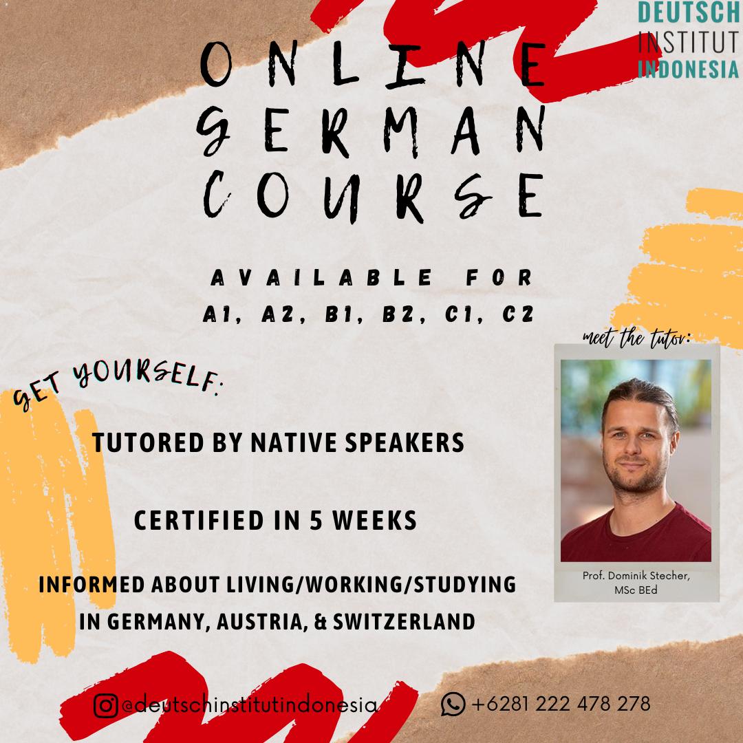 Kursus Bahasa Jerman dengan Native